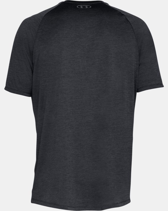 Men's UA Tech™ V-Neck Short Sleeve, Black, pdpMainDesktop image number 5